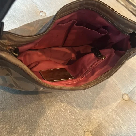 Coach Vintage Soho Large Logo Canvas Tote